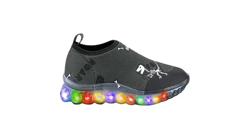 Tenis led deals infantil bibi