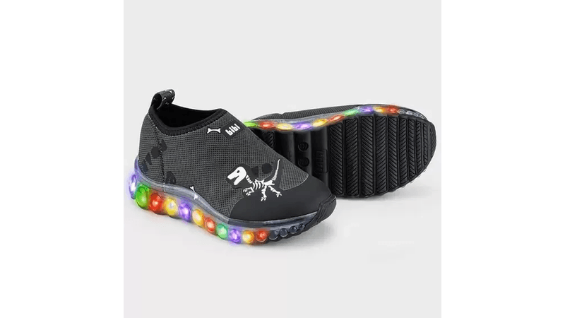 Tenis led infantil sales bibi