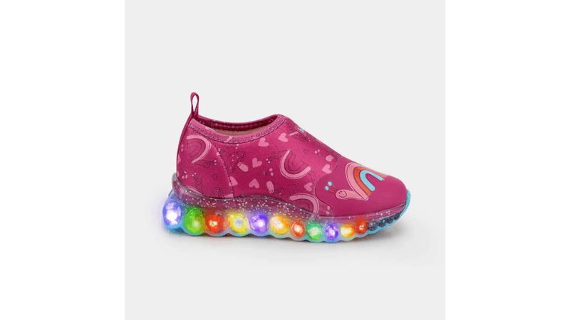 Tenis bibi sales led rosa