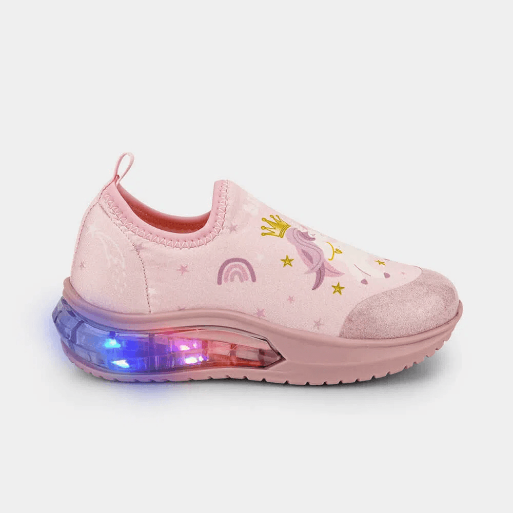 Tenis bibi sales led rosa