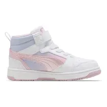 tenis puma rebound v6 mid blurry dreams niña 400587 01